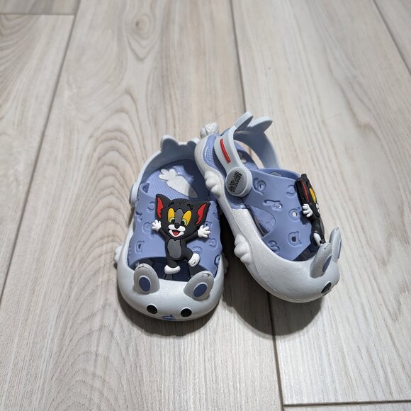 Cute TOM Slingback Clog Slip-on Shoes for Boys & Girls Size 12M-2Y  Green/Pink - Picture 3 of 15